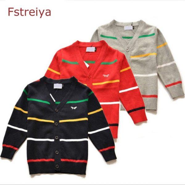 Baby boys christmas sweaters girls striped cardigan boy knitted cardigan kids clothes infantil toddler sweater kids knitwear