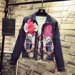 Disney inspired Fashion Denim jacket